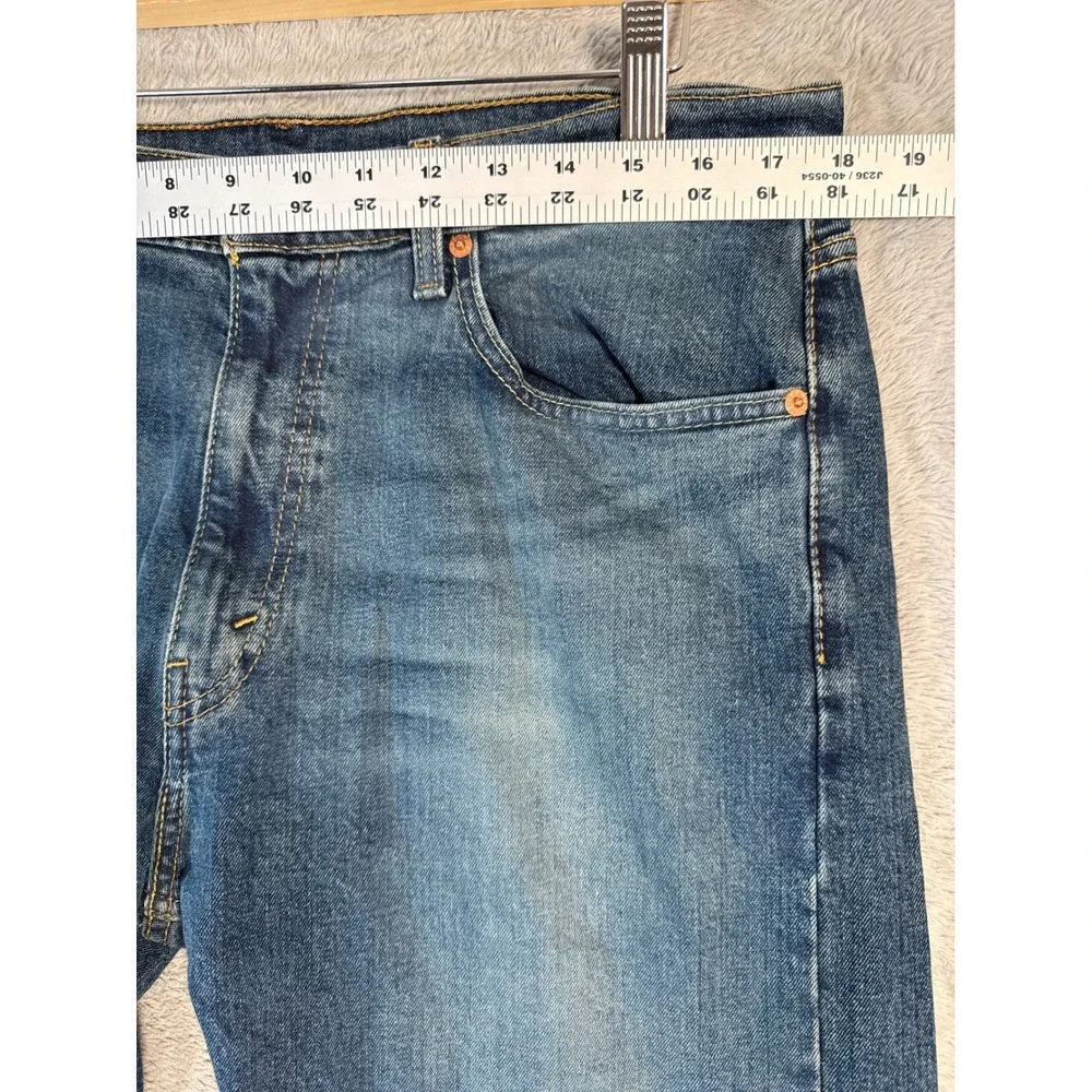 Levi's 505 Regular Fit Jeans W36 L30 Blue Denim Classic 1985 Menswear Chore Work
